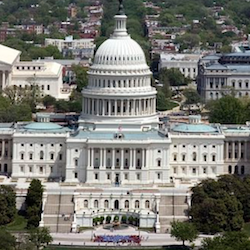 U.S. Capitol Aerial View